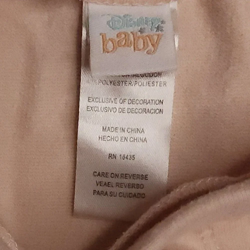 Disney Infant Girls Pink Mini Mouse Hooded Outfit 6-9 Months